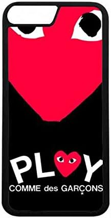 Amazon 人気 Apple Iphone 7 Cdg Play Tpu 電話ケース Apple Iphone 7 Play Comme Des Garons 電話ケース Apple Iphone 7 コムデギャルソン ロゴ 電話ケース ホルスター 通販
