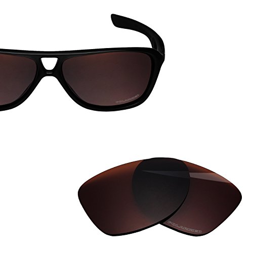 BlazerBuck Anti-salt Polarized Replacement Lenses for Oakley Dispatch 2 - Amber