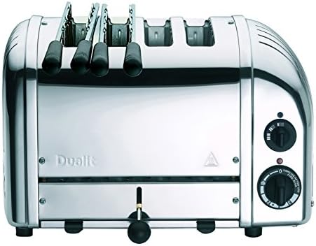 Dualit New Gen 4 slice toaster (2+2) with Bonus 2 sandwich cages, 120 volts