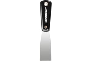 WARNER MANUFACTURING Warner 1-1/2" Carbon Steel Flex Putty Knife, Painter's Series, 10320