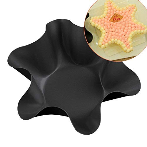 MQUPIN Set of 2/4/6/8 Non-Stick Fluted Tortilla Shell Pans Taco Salad Bowl Makers, Non-Stick Carbon Steel Baking Mold (4) - Thumbnail 3