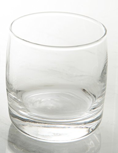 5 O'Clock Rocks Scotch Whiskey Glasses With Heavy Base And Curved Sides - Amazing Addition To Your Barware Collection - Free Mixologist Drink Recipe Book - Set Of 2 Old Fashioned Rocks Glasses (646437608626)