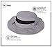 Tough Headwear Fishing Hat for Men & Women - Boonie Hat - Mens Beach Hat, Camping Hat, Gardening Hat, Outdoor Hat, Floppy Hat Light Gray