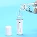 Bromose Nano Ionic Cool Sprayer Handy Mist Mini Facial Steamer for Skin Moisture Test Facial Steamer Power Bank USB Rechargeable for Skin Care Mini Beauty Instrument