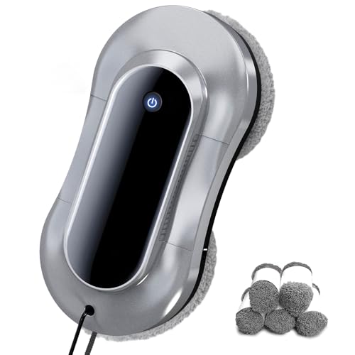 Photo 1 of eTRY Smart Robot Window Cleaner, Auto Water Spray & AI Path Planning,Edge Detection & Remote Control, Window Cleaning Robot for Highrise Windows Glass Doors