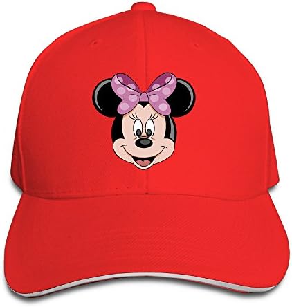 PURE Minnie Designed Sports Sandwich Cap Red