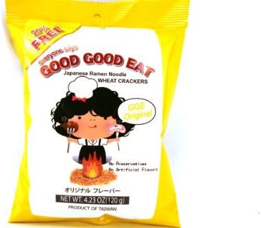 Wheat Cracker Japanese Ramen (Original Flavor) - 4.23oz (Pack of 6) by Wei Lih