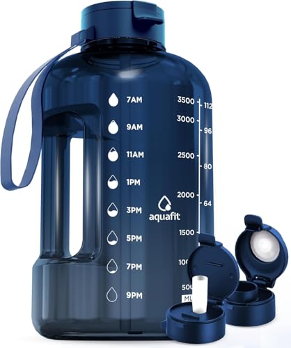 AQUAFIT 1 Gallon Water Bottle Time Marker