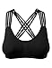 BEKDO Womens Strappy Crisscross Back Comfort Sports Active Fashion Bra Top