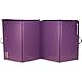 We Sell Mats 4 ft x 10 ft x 2 in Personal Fitness & Exercise Mat, Lightweight and Folds for Carrying, Purple
