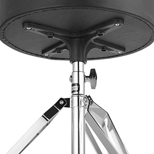 Starfavor Drum Throne Padded Drum Seat Drumming Stools Height