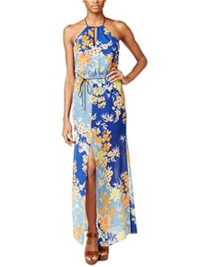 GUESS Cassidy Sakura Floral Printed Maxi Dress