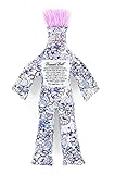 Dammit Doll - Classic Dammit Doll - Violette Délicate - Lilac on White, Lilac Hair - Stress Relief, Gag Gift