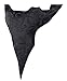 MENDENG Men's Black Paisley Jacquard Woven Silk Cravat Formal Self Tie Ascot