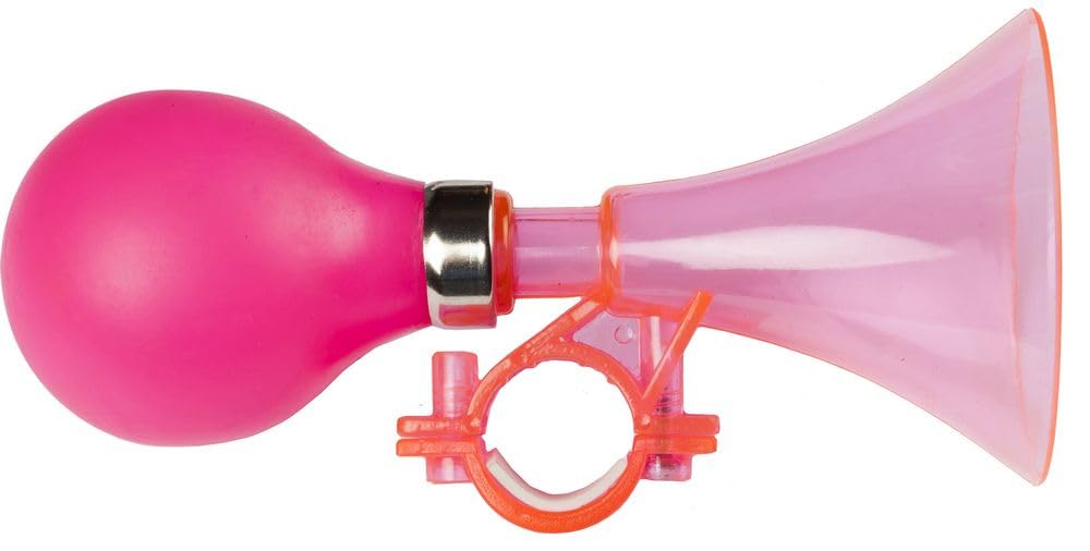 ON BIKE KIDS Pink Plastic Trumpet for Bicycle and Girls