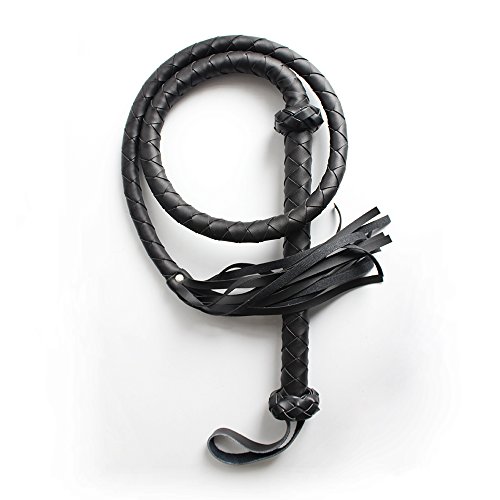 SUNLAND Cat Woman Whip Costumes Whip Cosplay Supplies for Halloween (Black) - Thumbnail 7