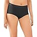 Bali Women's One Smooth U All Over Smoothing Hi Cut Panty, Black, Medium/6