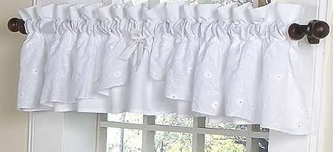 white eyelet crib bedding