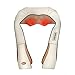 FIVE S FS8801 Shiatsu Neck and Back Massager with Heat, Deep Kneading Massage for Neck, Shoulders, Back, Legs, Feet - for Home, Office, Car - Beige