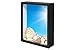 Swing Design Chroma Picture Frame and Shadow Box, 8 x 10, Black