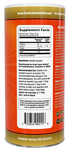image for Great Lakes Gelatin, Certified Paleo Friendly, Keto Certified, Beef Ge