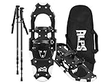 ALPS Adult All Terrian Snowshoes Set for Men,Women,Youth with Trekking Poles,Carrying Tote Bag14 /17