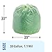 Stout by Envision Ecosafe-6400 Bags, 30 Gal, 1.1 Mil, 30
