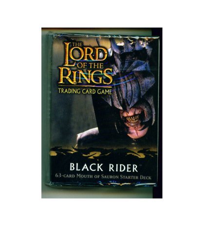 Lord of the Rings Card Game Theme Starter Deck Black Rider Mouth of Sauron