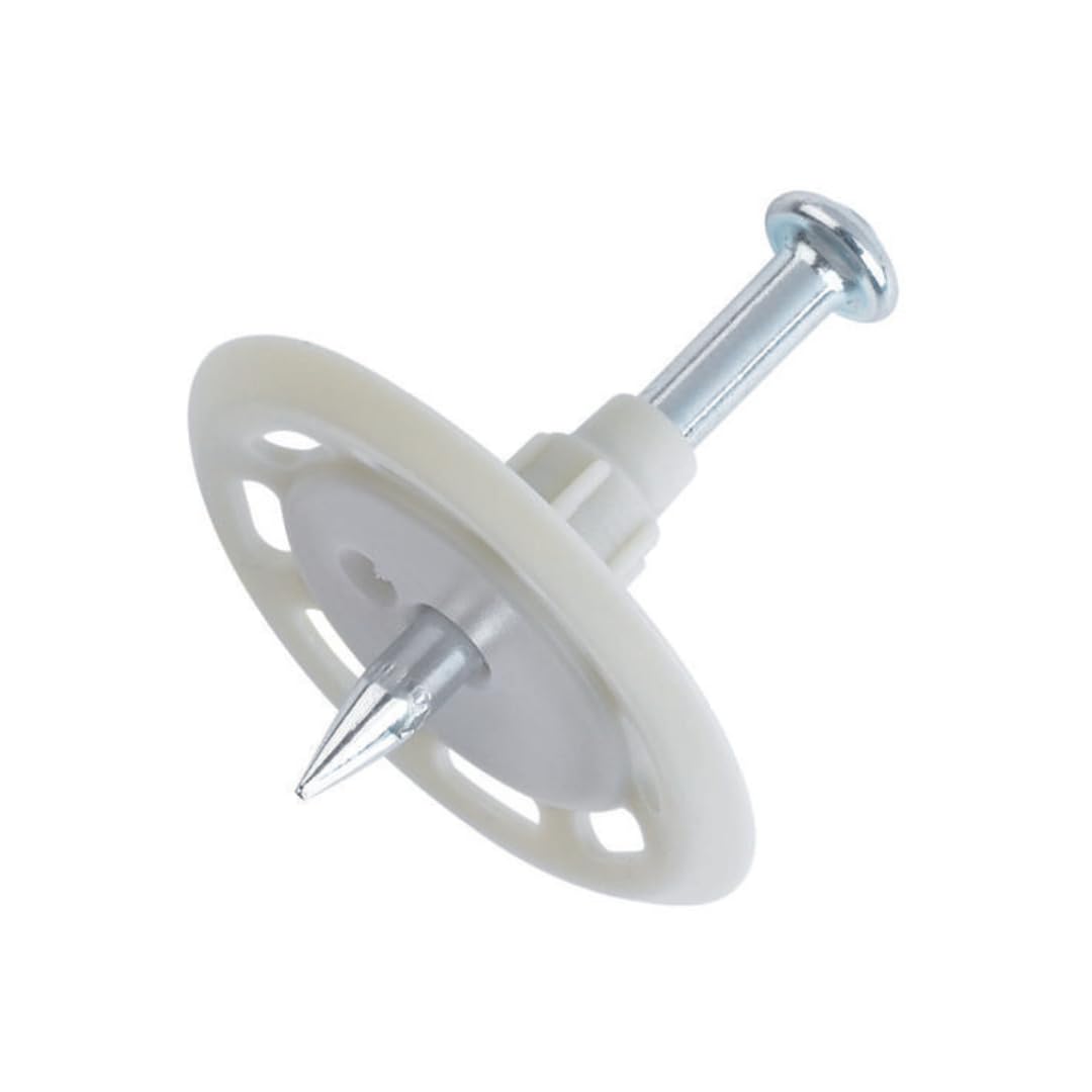Index FPC304708 – Threaded Nails 30 mm Plastic for Fixing Geotextiles 3.8 x 47 - Waher 8.5 + 30