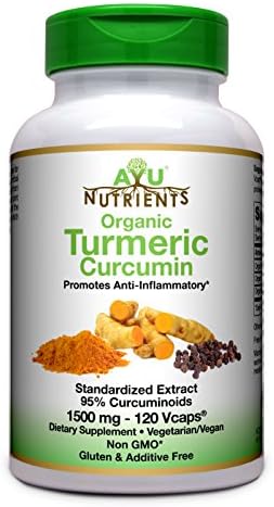Turmeric Curcumin with Bioperine 1500mg.Highest Potency &amp; Purity Available. Joint Support with 95% Standardized Curcuminoids. Non-GMO, Gluten Free Turmeric Capsules with Black Pepper
