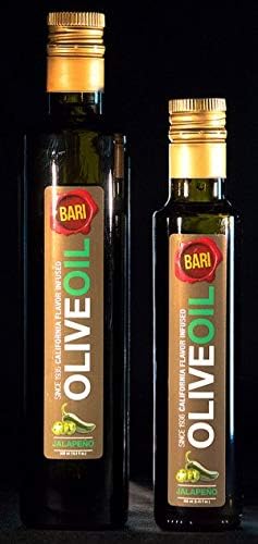 Bari Oil Jalapeno Extra Virgin Infused 250 ML (Pack of 2)