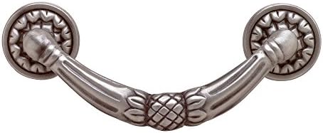Liberty PN1850-BSP-C 3-Inch C-C French Pineapple Rigid Kitchen Cabinet Hardware Drawer Handle Pull