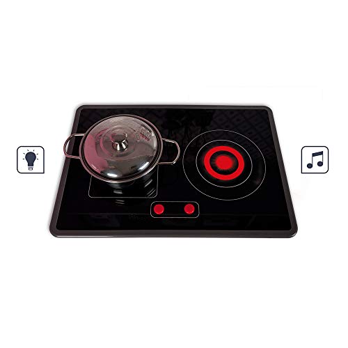 Janod - Candy Chic Big Wooden Cooker for Children - Equipped with Fridge and Microwave, Sound and Light - Pretend Play… – Bild 8