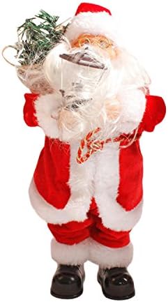 Picter Christmas Santa Claus Figure Singing Electric Toys XMAS Decorations(pack of 3 Santa Clauses)