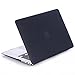 Valawy - Newest Version 13-inch Black Rubberized Hard Case for MacBook Air 13.3