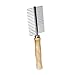 Dog Grooming Tool, Cat Grooming Comb, Devin 8-Inch Stainless Steel Double-Sided Comb with Wooden Handle, By WPS