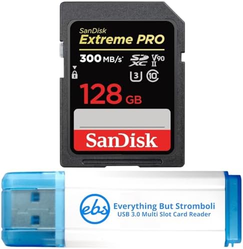 Amazon.com: SanDisk SDXDK-128G-GHJIN SDXC Class 10 UHS-II V90 SD 