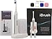 iBrush Electric Toothbrush - Sonic Wave Electric Rechargeable Toothbrush with UV Sanitizer and 3 Extra Brush Heads and Built In Brushing Timer