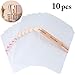 JUSTDOLIFE Clothes Folder, 10Pcs T Shirt Folder Closet Foldable Storage Organizer DressBook T Shirt Folding Board Quick and Easy Suit for Any Home Adult and Kids Clothes (10Pcs)