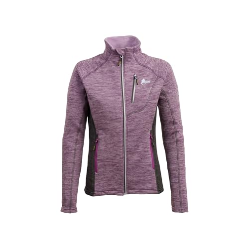 Ande W31048-8350 - Camiseta larga para mujer, color violeta/antracita