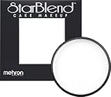 Mehron StarBlend Cake Makeup - White W (2 oz)