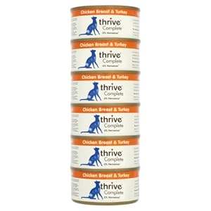 Thrive Cat Food Complete Chicken and Turkey, Pack of 6, 75 g