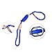 Adjustable Nylon Dog Pet Rope Products Slip Pet Dog Whisperer Cesar Slip Training Leash Lead Collar, 4-Feet (Blue)