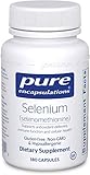 Pure Encapsulations - Selenium (Selenomethionine) - Hypoallergenic Antioxidant Supplement for Immune System Support* - 180 Capsules