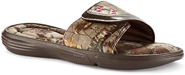 Under Armour Women's UA Ignite Camo VII SL Cleveland Brown/Realtree AP-Xtra/Perfection Sandal 10 B - Medium