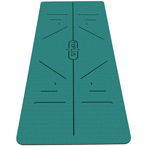 TOPLUS-Yoga-Mat-Classic-14-Inch-Thick-Pro-Yoga-Mat-Eco-Friendly-Non-Slip-Fitness-Exercise-Mat-with-Carrying-Strap-Workout-Mat-for-Yoga-Pilates-and-Floor-Exercises