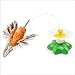 2 Set of Butterfly Toy Bird Toy for Cats,Pet Cats Funny Rotating Electric Flying Butterfly & Bird Interactive Cat Toy for Kitten and Puppy