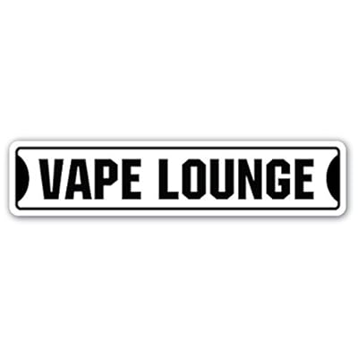 Vape Lounge Street Sign Vaping Smoking Vapor e Nigeria | Ubuy