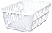 STERILITE Storage MED WHT PlasStor Basket, 1-Pack