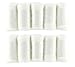 White Disposable Socks 100% Polyester Free Size Pack of 10 Pairs